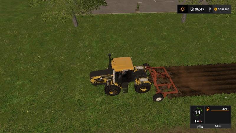 Плуг КПШ 5 v 1.0 для Farming Simulator 2017