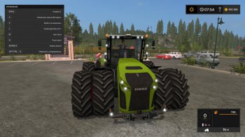 Трактор CLAAS XERION 5000 для Farming Simulator 2017