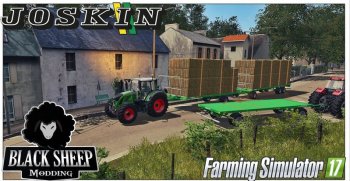 Прицеп для перевозки тюков для Farming Simulator 2017