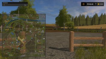 Карта Somewhere in Thuringia для Farming Simulator 2017
