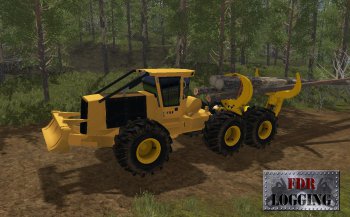Мод CLAMBUNK SKIDDER для Farming Simulator 2017