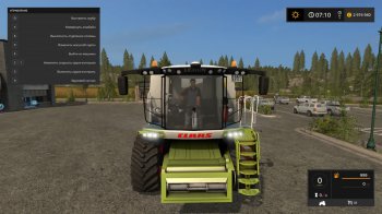Комбайн Claas Lexion 780 для Farming Simulator 2017