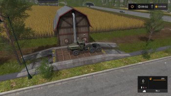 Большое хранилище для зерна для Farming Simulator 2017