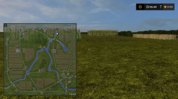 Чистая пустая карта для Farming Simulator 2017