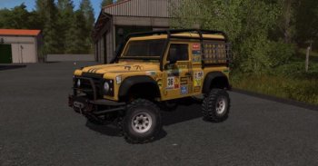 Land Rover Defender Dakar для Farming Simulator 2017