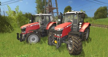 Трактор Massey Ferguson серии 6600 для Farming Simulator 2017