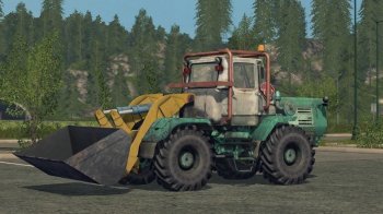 Погрузчик HTZ Т-150К TO-25 для Farming Simulator 2017