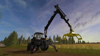 PONSSE REAR CRANE для Farming Simulator 2017