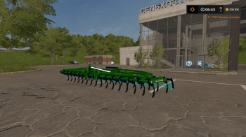 Культиватор SEMICHISEL AGROMET 8M V1.0 для Farming Simulator 2017
