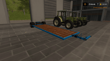 Прицеп для перевозки тюков v 2 для Farming Simulator 2017