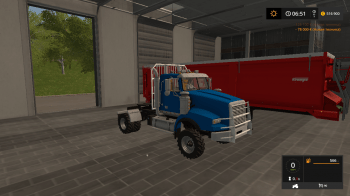 Тягач Аmerican Truck для Farming Simulator 2017