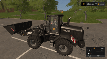 Погрузчик JCB 435s Black V 1.0 для Farming Simulator 2017