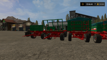 Пак прицепов METALTECH для Farming Simulator 2017