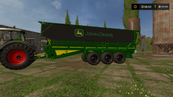 Прицеп JOHN DEERE 10500 V1.1.1 для Farming Simulator 2017