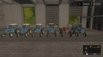 Пак тракторов ZETOR UR1  V0.2.0 для Farming Simulator 2017