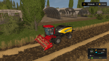 Самоходный тюкопресс CASE IH 130 BETA для Farming Simulator 2017