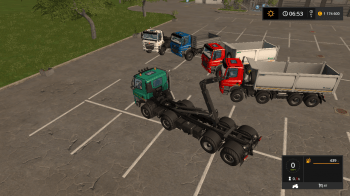 Пак грузовиков TATRA PHOENIX AGRO  V2 для Farming Simulator 2017