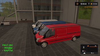 Автомобиль Lizard Rumbler Van v1.0 для Farming Simulator 17
