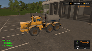 Трактор К 701 6х6  цистерна v 1.0.0.0 для Farming Simulator 2017
