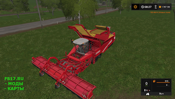 Свеклоуборочный комбайн TECTRON 415  V3.0 для Farming Simulator 2017