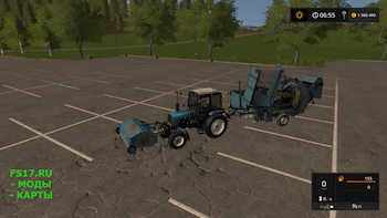 Картофелеуборочный пак AGROMET V1.0 для Farming Simulator 2017