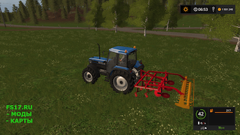 Культиватор POTTINGER SYNKRO 2600 V1.0 для Farming Simulator 2017