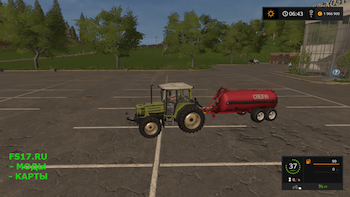 Разбрасыватель жидкого навоза CREINA 6000 V1.0 для Farming Simulator 2017