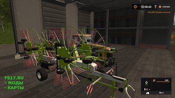 Валковая жатка Claas Liner 4000 v 1.0 для Farming Simulator 2017