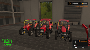 Трактор CASE FARMALL 105U V1.1 для Farming Simulator 2017