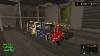 Пак грузовиков MAN v1.1 для Farming Simulator 2017