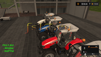 Трактор MASSEY FERGUSON 5610/5630 V1.0 для Farming Simulator 2017