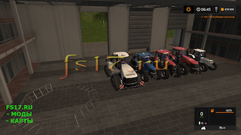 Пак тракторов CASEIH UPDATE для Farming Simulator 2017