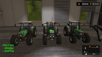 Трактор DEUTZ AGROSTAR 6.31 V1.1.0.0 для Farming Simulator 2017