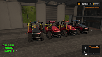 Трактор CASE QUADTRAC V1.1 для Farming Simulator 2017