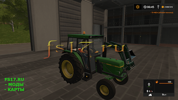 Трактор JOHN DEERE 1630 V1.1 для Farming Simulator 2017