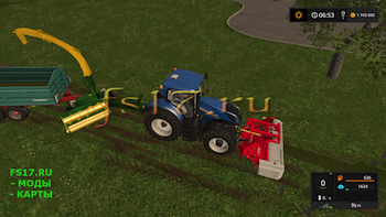 Подборщик John Deere 3765 Forage Harvester v 1.2 для Farming Simulator 2017