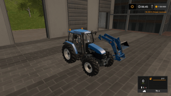 Трактор NEW HOLLAND TS115 V1.0.0.0 для Farming Simulator 2017