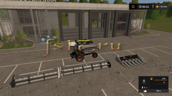 Комбайн Gleaner N6 и жатки v 1.2 для для Farming Simulator 2017