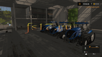 Гусеничный трактор New Holland T7 TT v 1.0 для Farming Simulator 2017