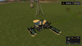 Самоходная косилка KRONE BIG M500 V7.0  для Farming Simulator 2017