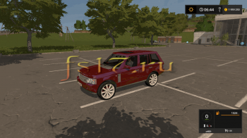 Джип Range Rover v 1.0 для Farming Simulator 2017