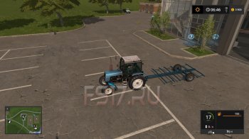 Прицеп HOME MADE BALE TRAILER V1.0.0.0 для Farming Simulator 2017