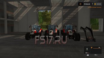 Трактор STEYR KOMPAKT 4095 FL V1.1  для Farming Simulator 2017