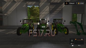 Трактор JOHN DEERE 5085M V1.4 для Farming Simulator 2017