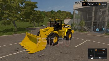 Погрузчик CATERPILLAR 980H V1.0 для Farming Simulator 2017