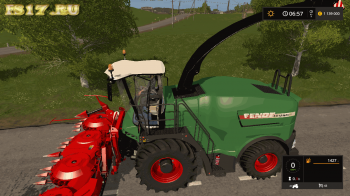Комбайн FENDT KATANA 65/85 V1.1 для Farming Simulator 2017