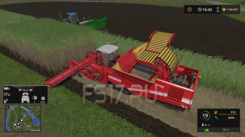 Комбайн GRIMME 415 SUGERCANE SMC V1.0 для Farming Simulator 2017