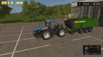Прицеп подборщик FENDT TIGO 100XR V1.0 для Farming Simulator 2017