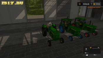 Трактор JOHN DEERE 4020 V3.1 для Farming Simulator 2017