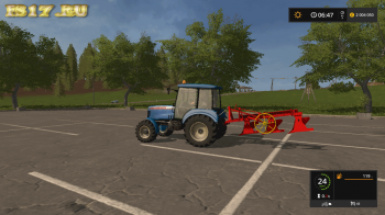 Плуг AGROSTROJ 3 PZ V1.0 для Farming Simulator 2017